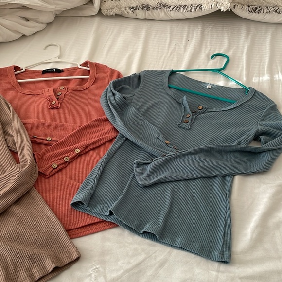 Button Henleys - Picture 5 of 6